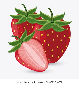 Strawberry fruit design