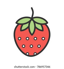 Strawberry, fruit Icon