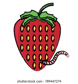 strawberry fruit icon