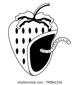 strawberry fruit icon