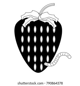 strawberry fruit icon