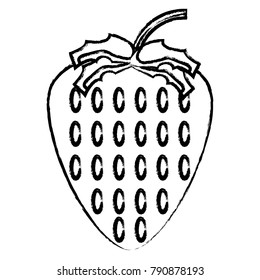 strawberry fruit icon