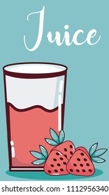 Strawberry fruit juice