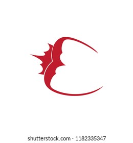 the strawberry fruit logo template