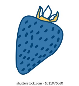 Strawberry fruit symbol