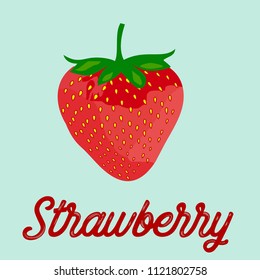 strawberry fruit vector - Strawberry and slices of strawberrys. Vector illustration of strawberrys. Vector illustration for decorative poster, emblem natural product, farmers market. 