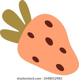 Strawberry Hand Drawn Vector Illustration