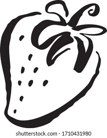 strawberry, hand drawn, whimsical and
sweet
