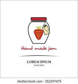 strawberry hand made jam