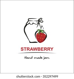 strawberry hand made jam