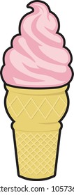 Strawberry Ice Cream