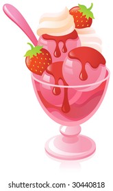 Strawberry Ice Cream