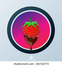 Strawberry icon 