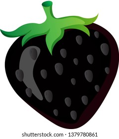Strawberry icon collection - vector outline and silhouette - Vector illustration of strawberrys. Vector illustration for decorative poster, emblem natural product, farmers market. Background - Vector