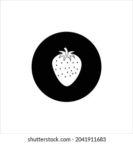 Icono de fresa diseño gráfico de vector
