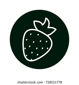 Strawberry, icon, Eps10