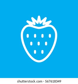 strawberry icon illustration isolated vector sign symbol