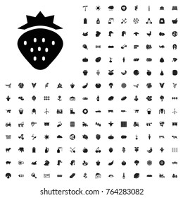 Strawberry icon illustration isolated vector sign symbol. agriculture icons set for web and mobile.