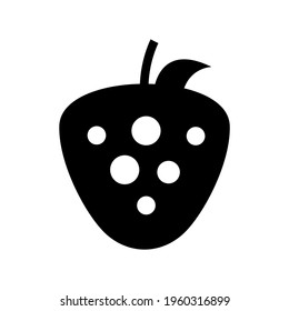 strawberry icon or logo isolated sign symbol vector illustration - high quality black style vector icons
