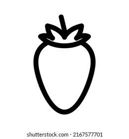 strawberry icon or logo isolated sign symbol vector illustration - high quality black style vector icons
