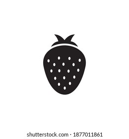 strawberry icon symbol sign vector