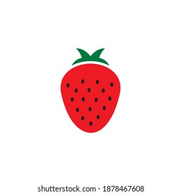 strawberry icon symbol sign vector