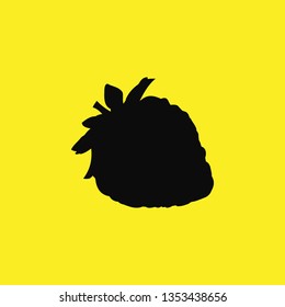 strawberry icon vector