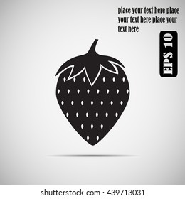 Strawberry Icon Vector