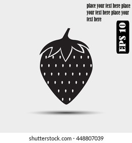 Strawberry Icon Vector