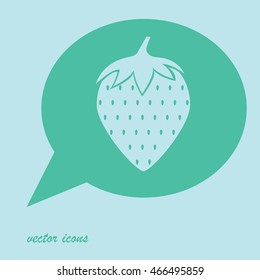 Strawberry Icon Vector