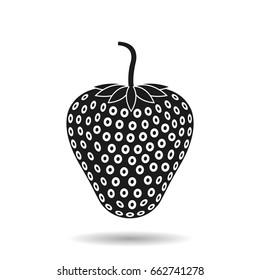 Strawberry icon. Vector illustration