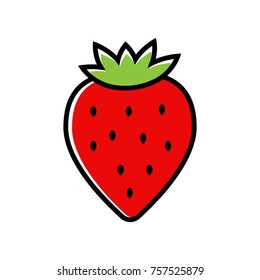Strawberry icon vector illustration