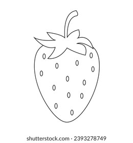 strawberry icon vector illustration design