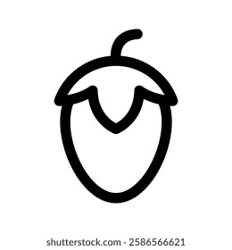 Strawberry Icon Vector Symbol Design Illustration