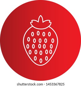 Strawberry icon for your project
