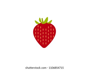 Strawberry Illustration Vector