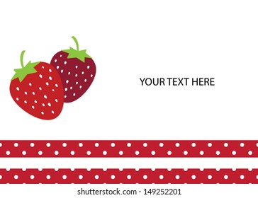 Strawberry Invitation