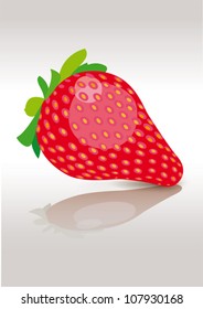 strawberry isolated