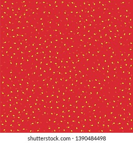 Strawberry jam texture seamless background drip. Fruit strawberry jam glossy pattern with seeds liquid.