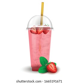 strawberry juice drinks glass fresh
