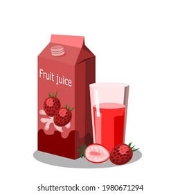 47 Strawberry juice carton cardboard box pack Images, Stock Photos ...