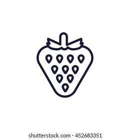 strawberry line icon