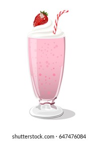 strawberry milkshake