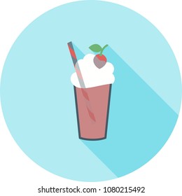 Strawberry Milkshake icon