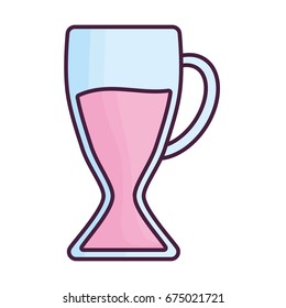 strawberry milkshake icon