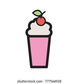 Strawberry Milkshake icon
