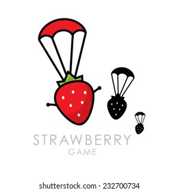 Strawberry Parachute
