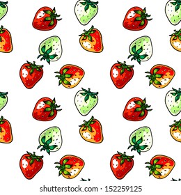 Strawberry pattern.