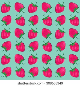 strawberry pattern