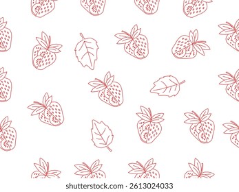  strawberry pattern background. Strawberry slice pattern background. Seamless pattern of red strawberry halves and slices background.